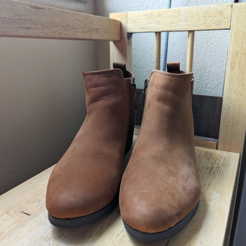 Blondo Brown Waterproof Booties